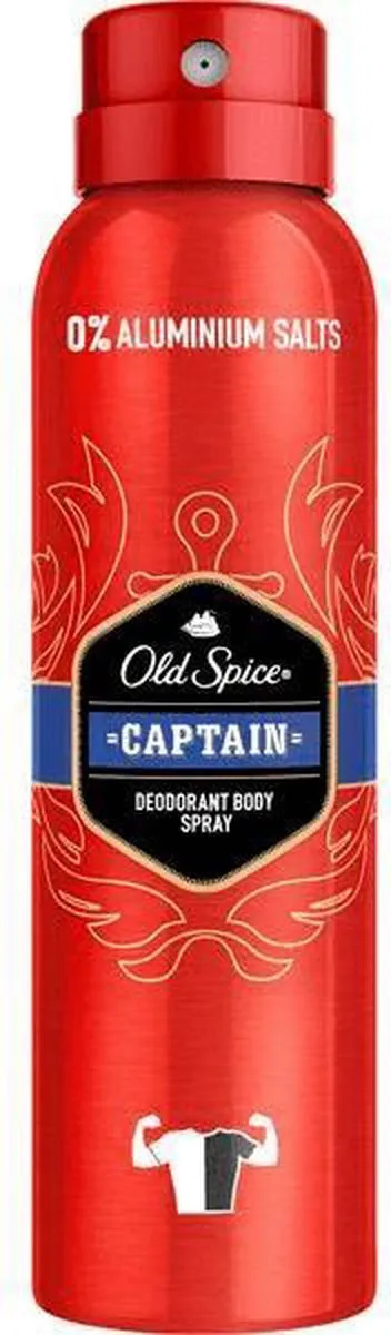 Old Spice Captain Voordeelset - Aftershave 100ml + Douchegel 400ml + Deospray 150ml