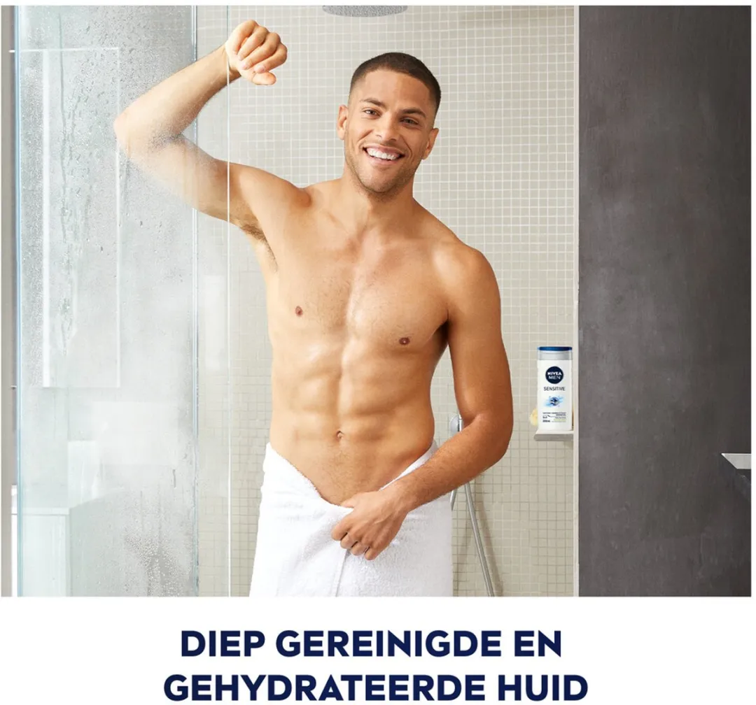 NIVEA Men Douchegel Sensitive 250ml - 3 Stuks