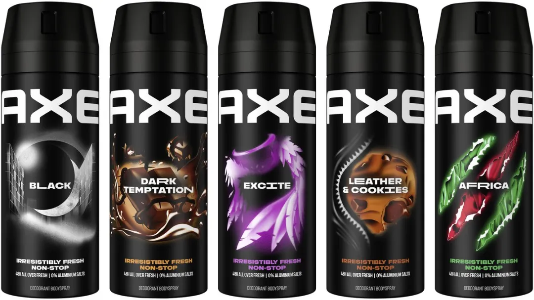 Axe Deodorant Bodyspray Mixset - 5x150ml