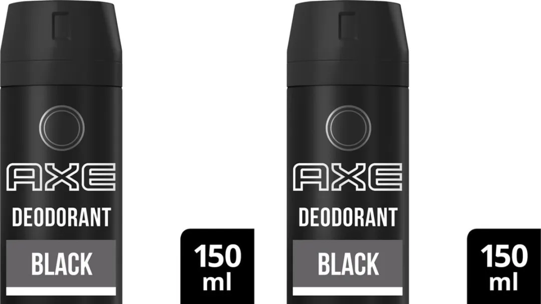 Axe Black Deodorant 2x150ml