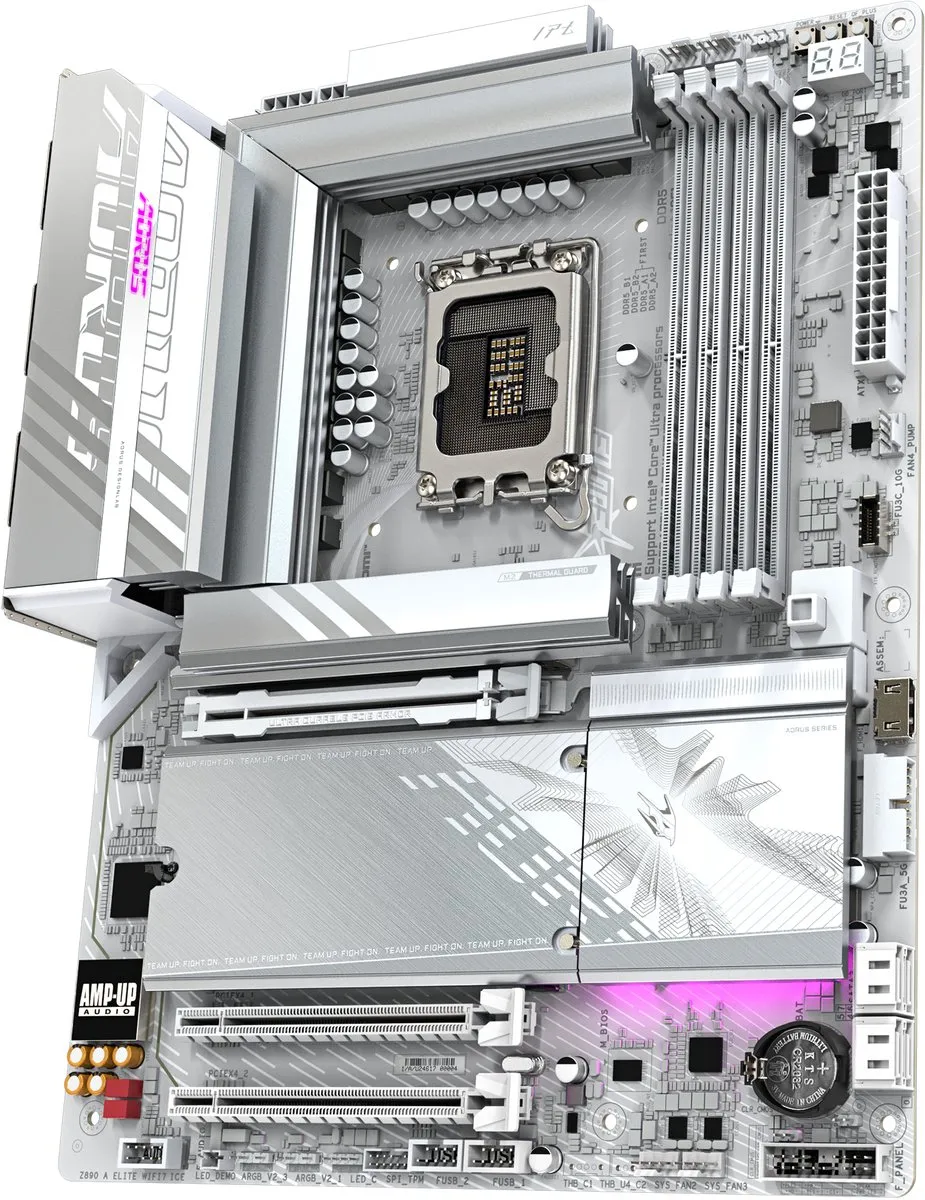Gigabyte Z890 AORUS ELITE WIFI7 ICE Moederbord - ATX - DDR5