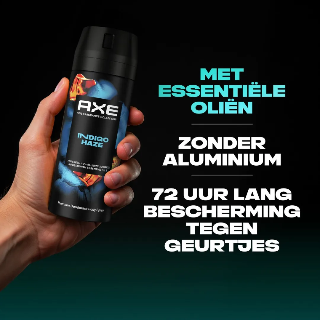 Axe Premium Bodyspray Indigo Haze - 6x150ml