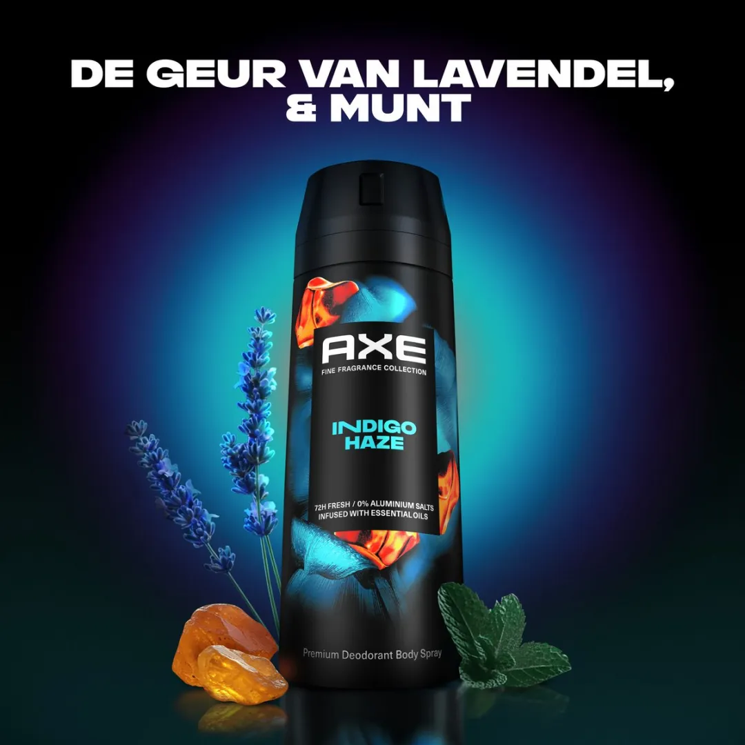Axe Premium Bodyspray Indigo Haze - 6x150ml