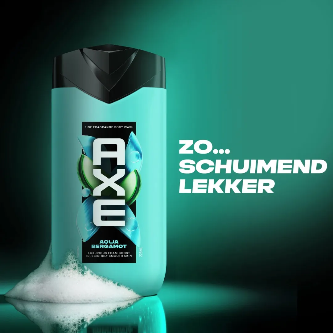 Axe Fine Fragrance Douchegel Aqua Bergamot - 6x225ml