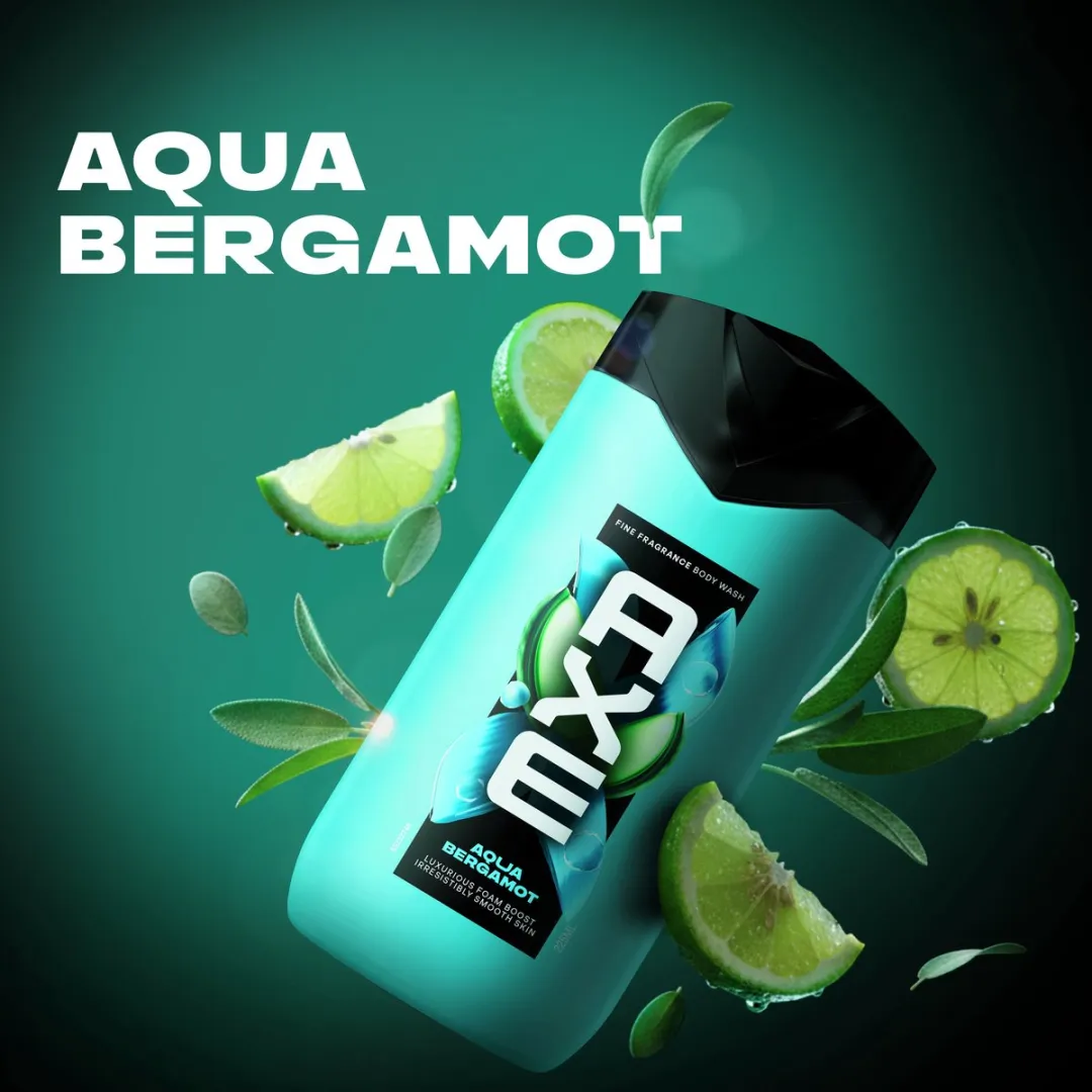 Axe Fine Fragrance Douchegel Aqua Bergamot - 6x225ml