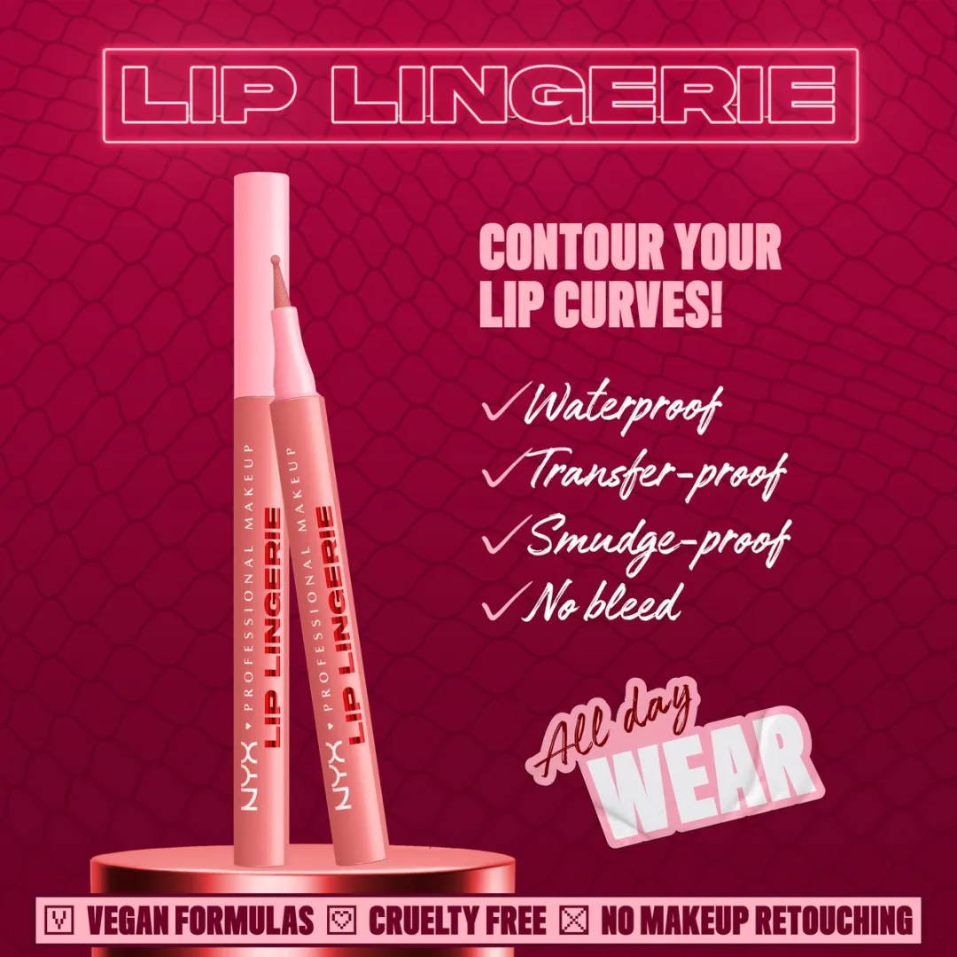 NYX Professional Makeup Lip Lingerie Lip Liner Stain Cuff Me - 1ml