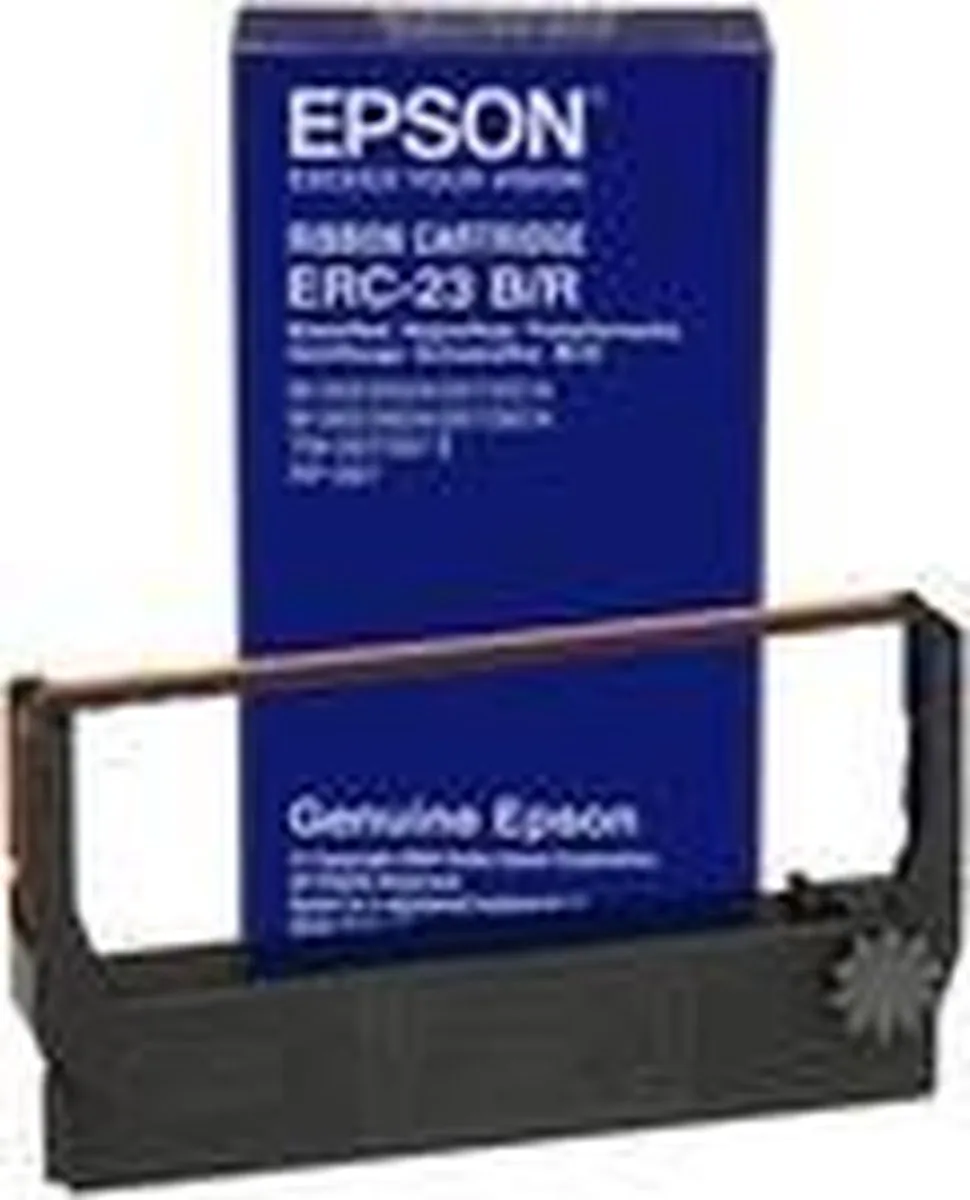 Epson ERC23BR Ribbon Cartridge TM-267/II - Zwart/Rood