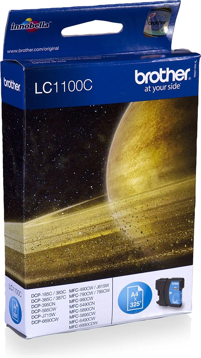 Brother LC-1100C Inktcartridge - Cyaan
