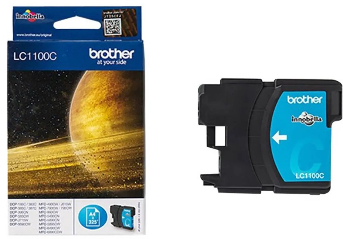 Brother LC-1100C Inktcartridge - Cyaan