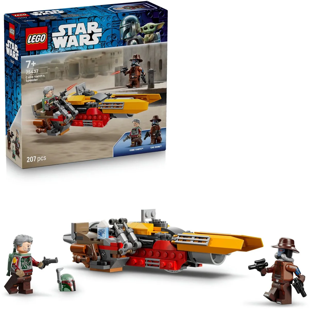 LEGO Star Wars Cobb Vanths Speeder 75437 - Bouwpakket - 207 Stukken