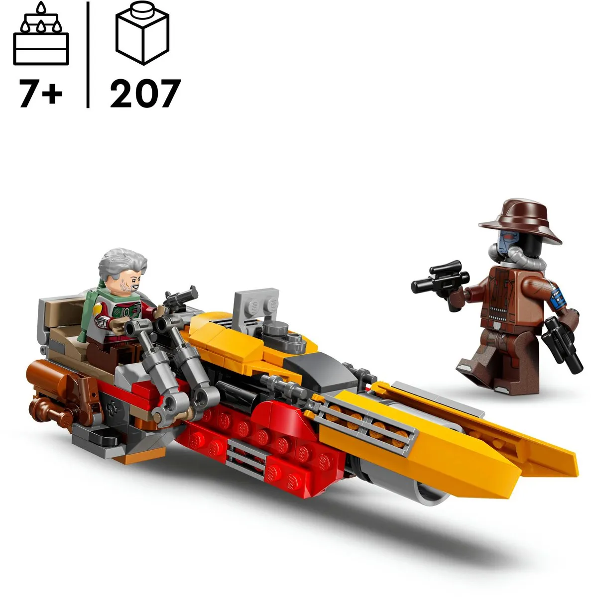 LEGO Star Wars Cobb Vanths Speeder 75437 - Bouwpakket - 207 Stukken