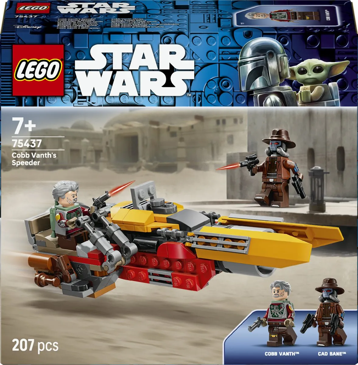 LEGO Star Wars Cobb Vanths Speeder 75437 - Bouwpakket - 207 Stukken