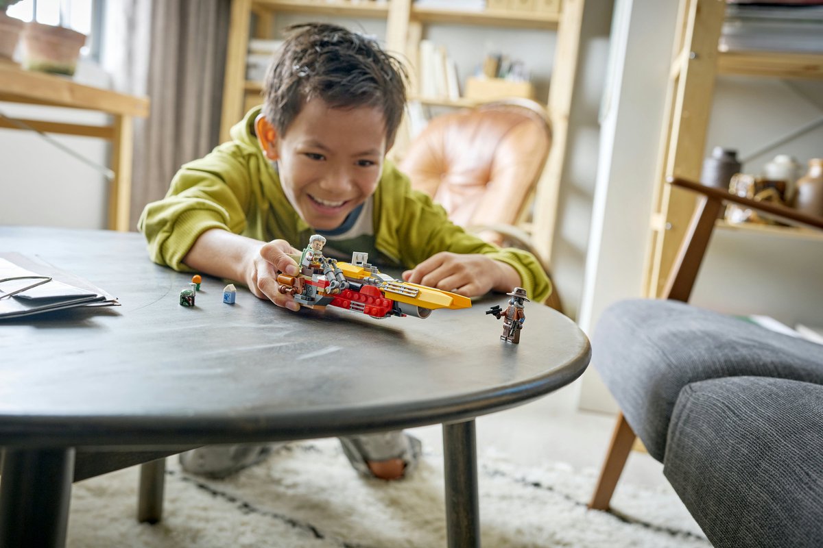 LEGO Star Wars Cobb Vanths Speeder Voertuig - Decoratie en Bouwpakket voor Kinderen - 75437