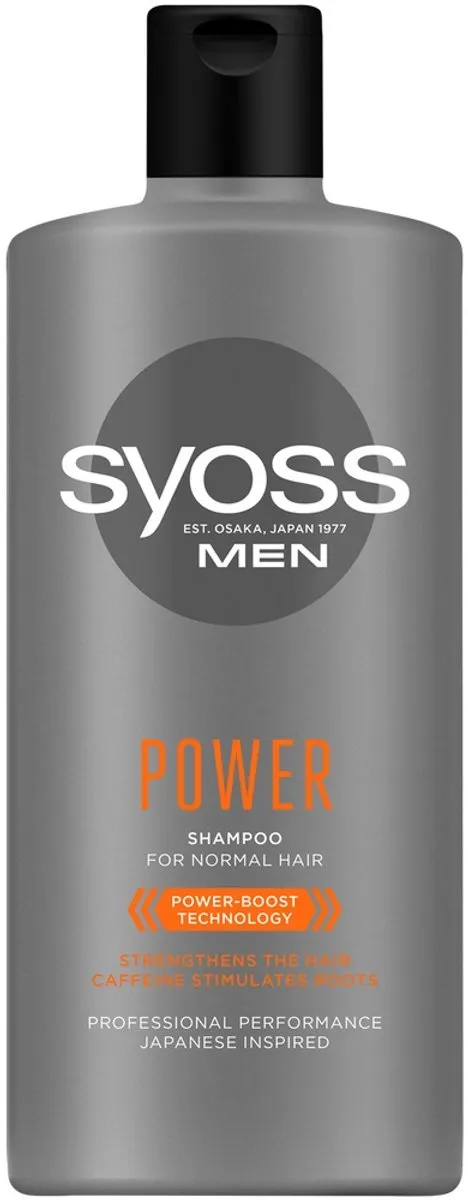 SYOSS Men's Power Shampoo 500ml
