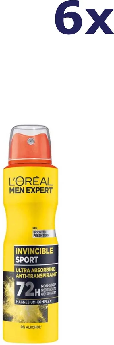 L'Oréal Men Invincible Sport Deo Spray 150ml