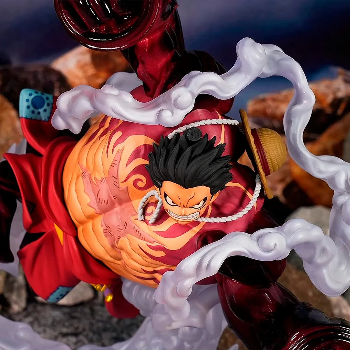 Bandai Banpresto One Piece DXF Luffy-Taro Staand Model - Multicolour