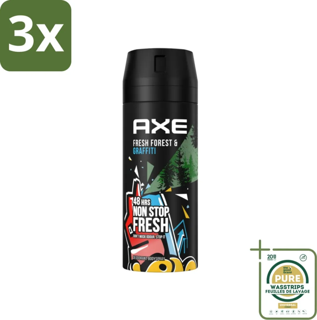 Axe Deodorant Bodyspray Fresh Forest & Graffiti 450ml