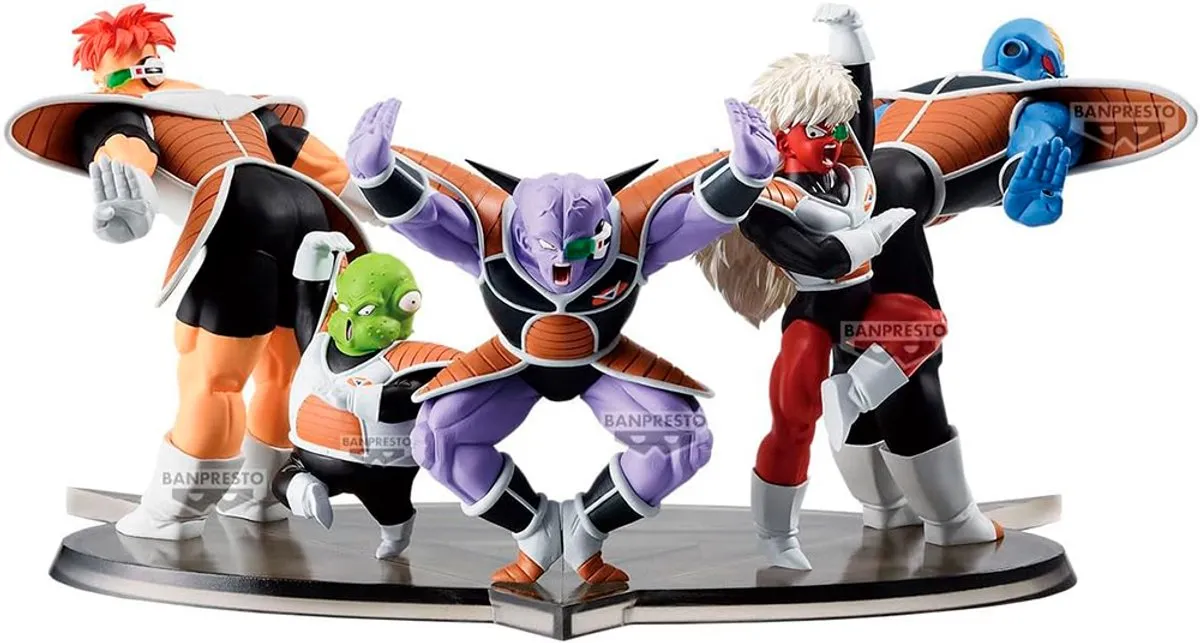 Bandai Dragon Ball Z Ginyu Solid Edge Works Figuur - Multicolor