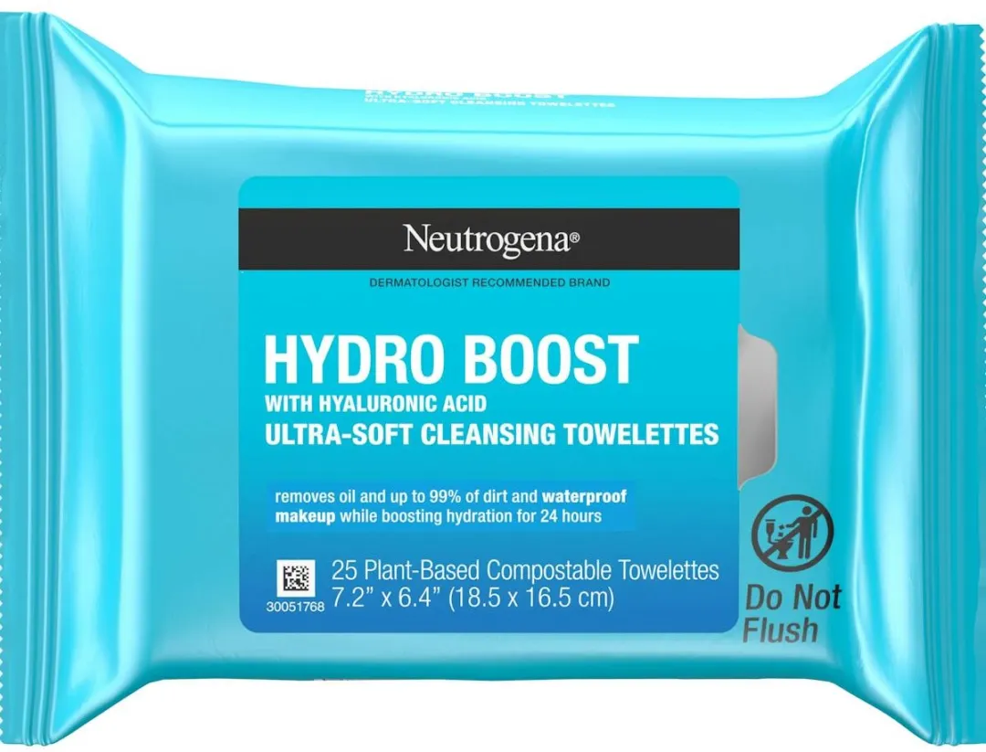Neutrogena Hydro Boost Make-up Reinigingsdoekjes 25 Stuks