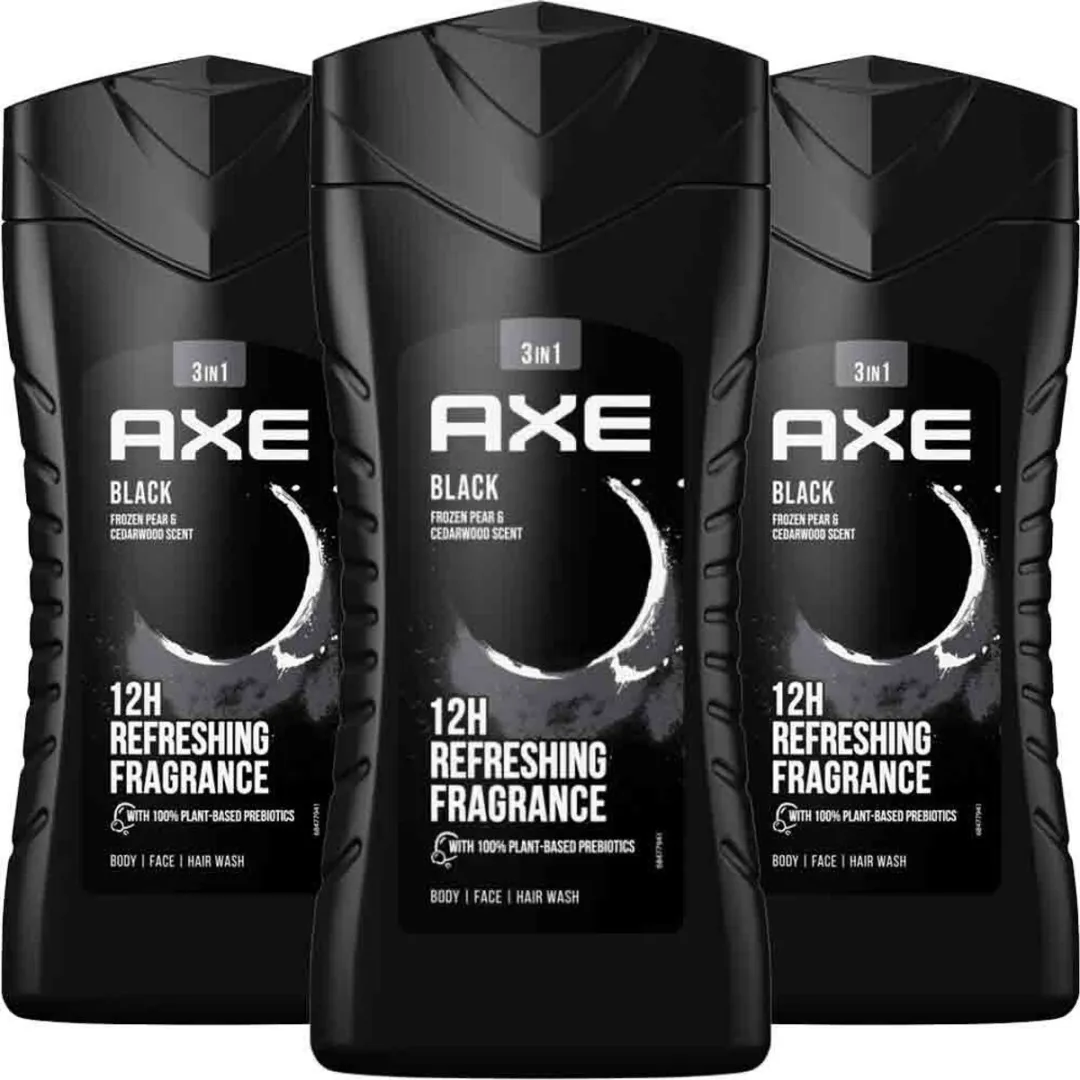 Axe 3-in-1 Douchegel Black
