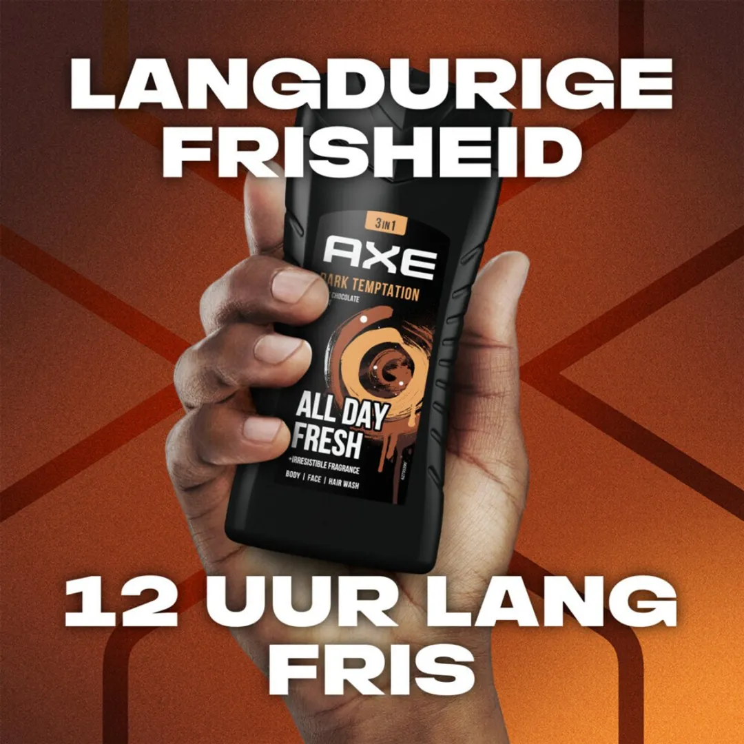 Axe Dark Temptation 3-in-1 Douchegel 250ml