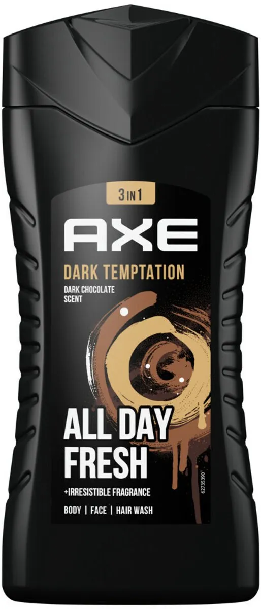 Axe Dark Temptation 3-in-1 Douchegel 250ml