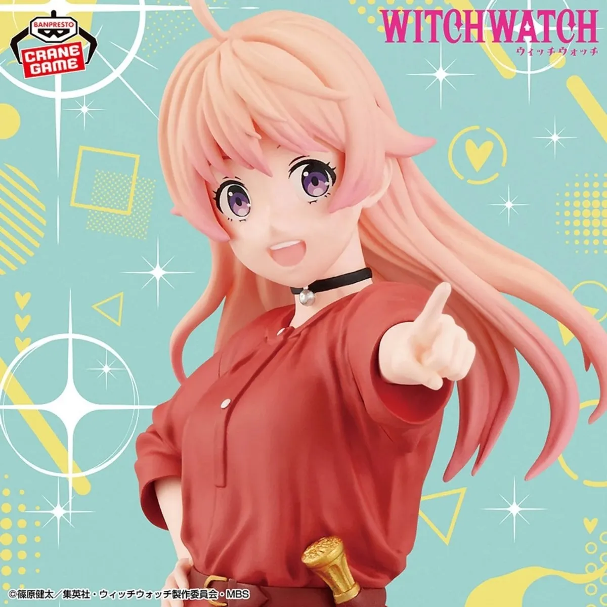 Bandai Witch Watch Nico Wakatsuki Vol.2 Figuur - Multicolour