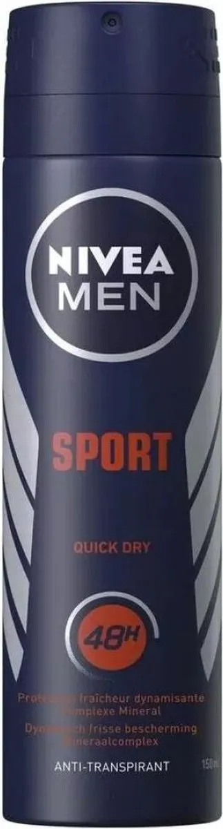 NIVEA Men Sport Deospray - 3x150ml