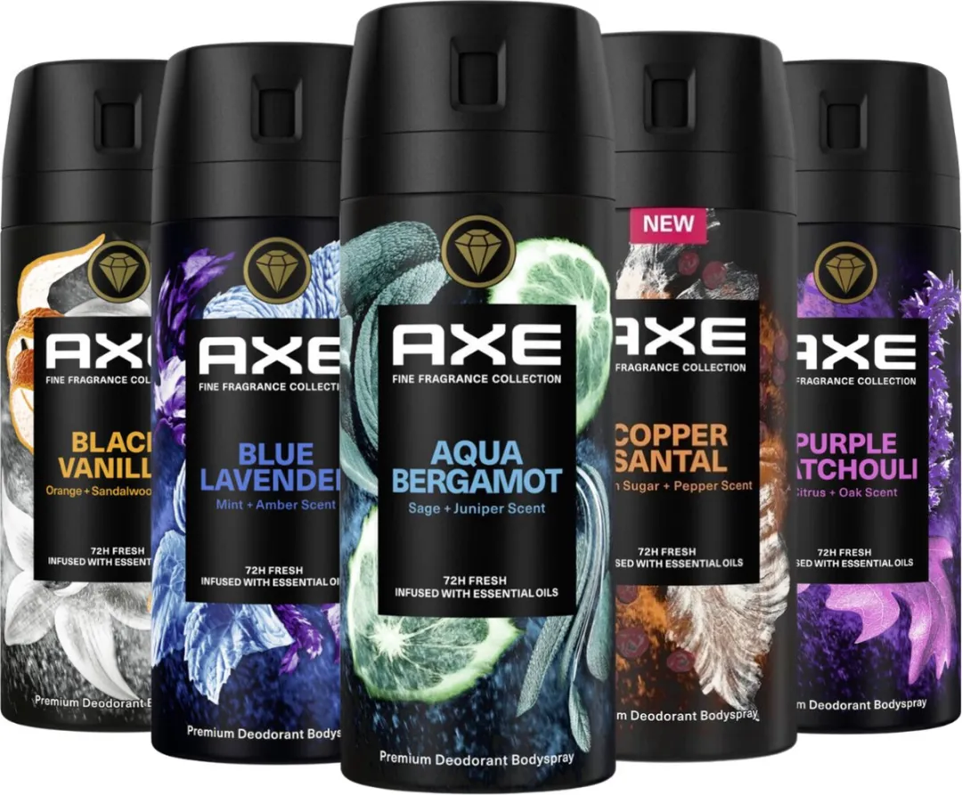 Axe Fine Fragrance Geschenkset - 5x750ml