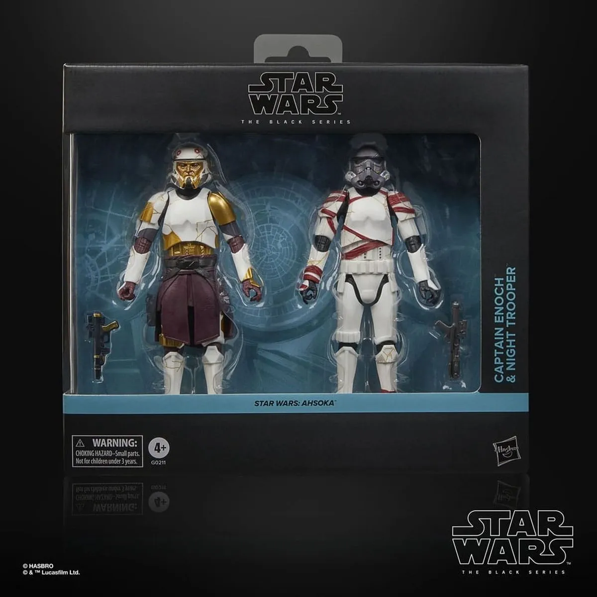 Hasbro Star Wars Ahsoka Black Series Captain Enoch & Night Trooper - 2-Pack - afbeelding 6 van 6
