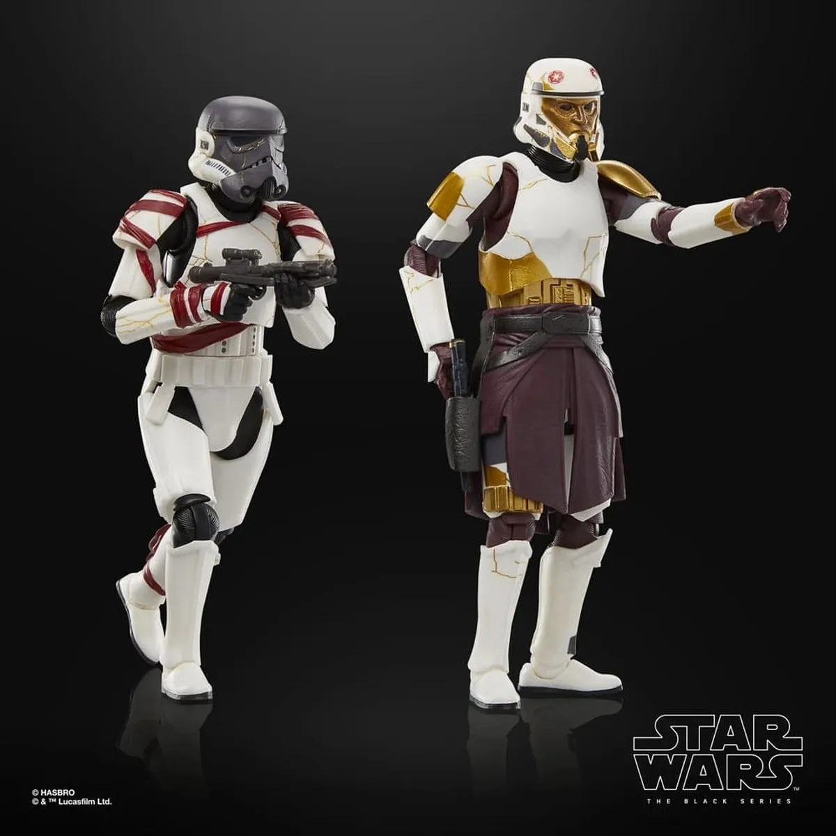 Hasbro Star Wars Ahsoka Black Series Captain Enoch & Night Trooper - 2-Pack