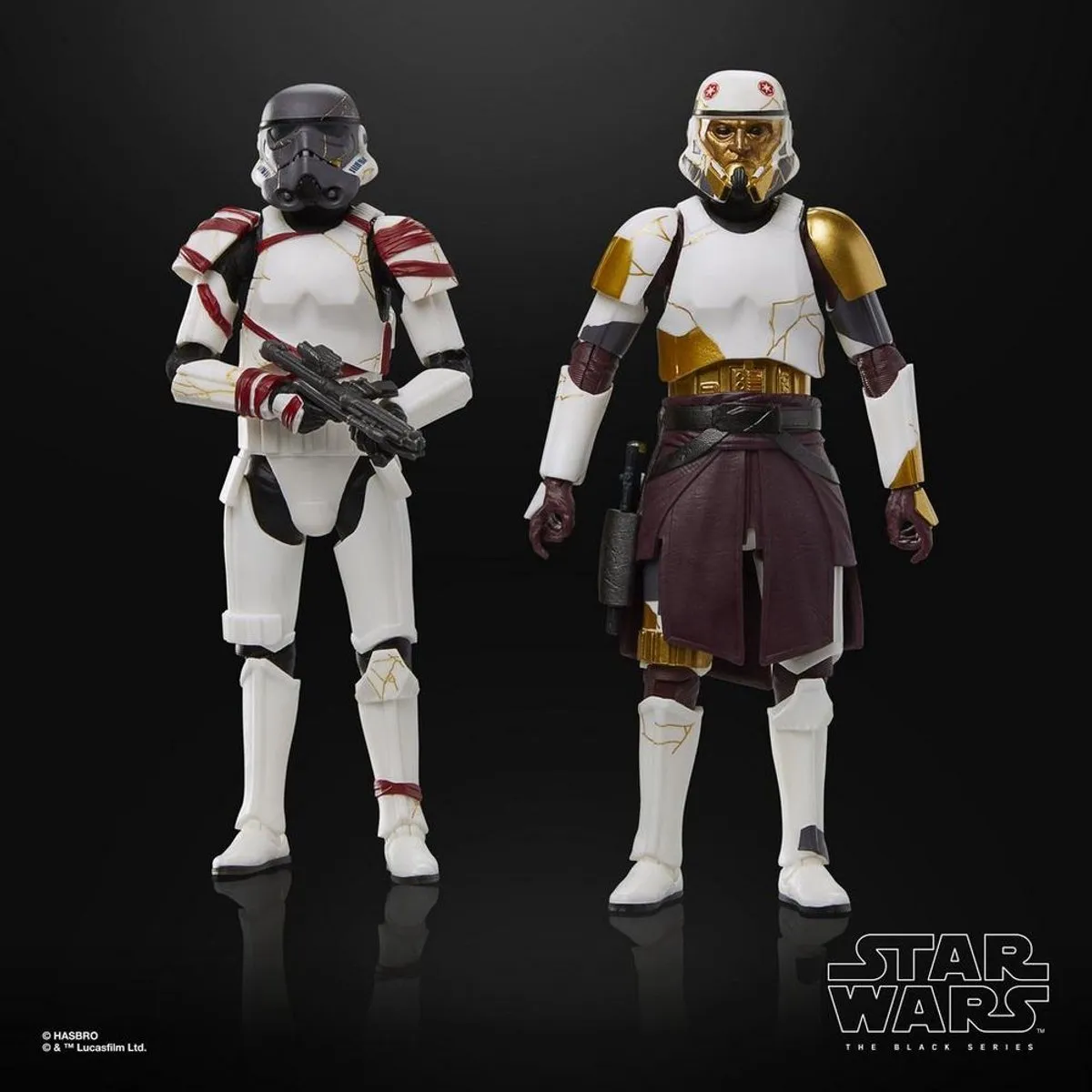 Hasbro Star Wars Ahsoka Black Series Captain Enoch & Night Trooper - 2-Pack