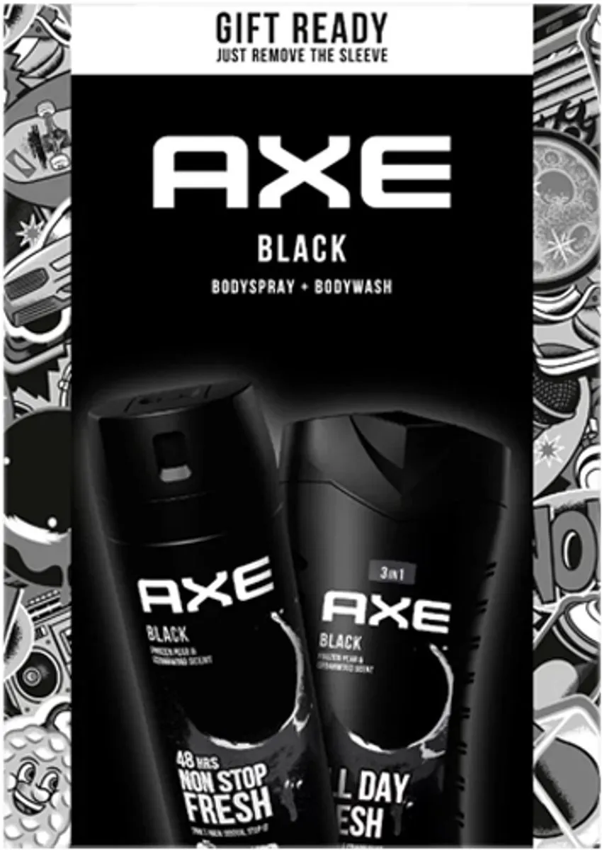 Axe Giftset Black Douchegel & Deodorant