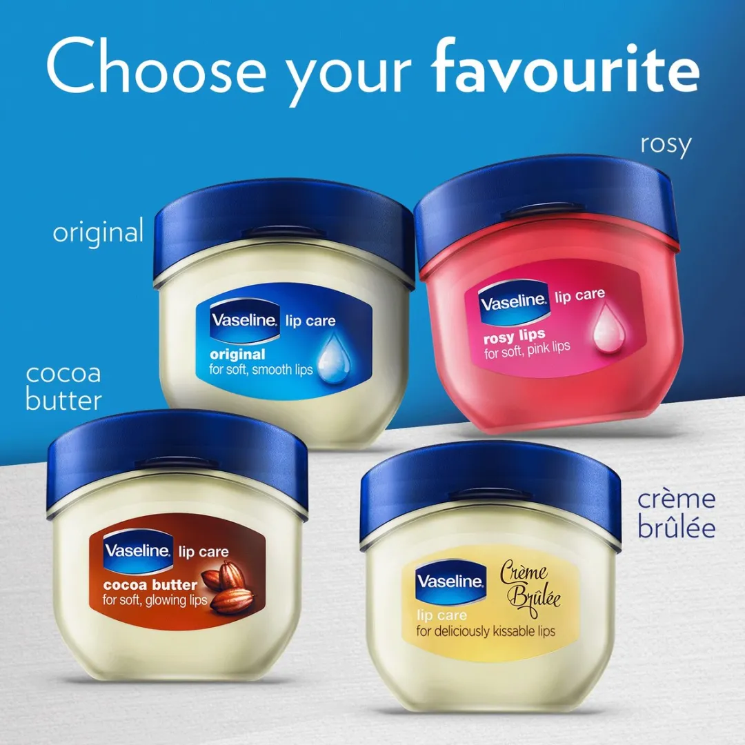 Vaseline Lip Therapy Lippenbalsem Original - 3x7g