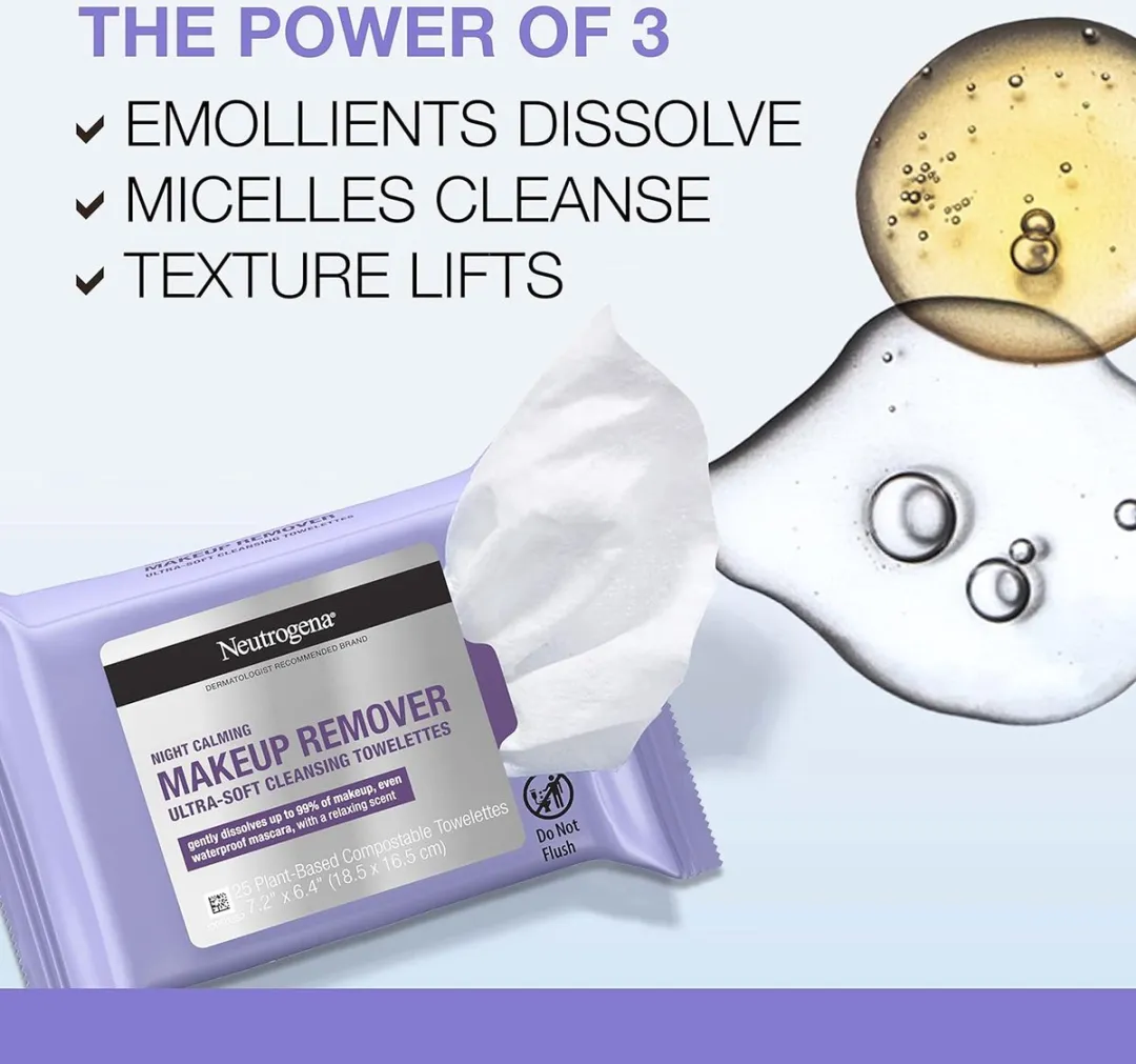 Neutrogena Makeup Remover Cleansing Towelettes - 25 Stuks