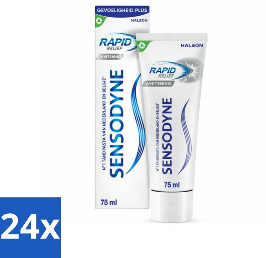 Sensodyne Rapid Relief Whitening Tandpasta 75ml