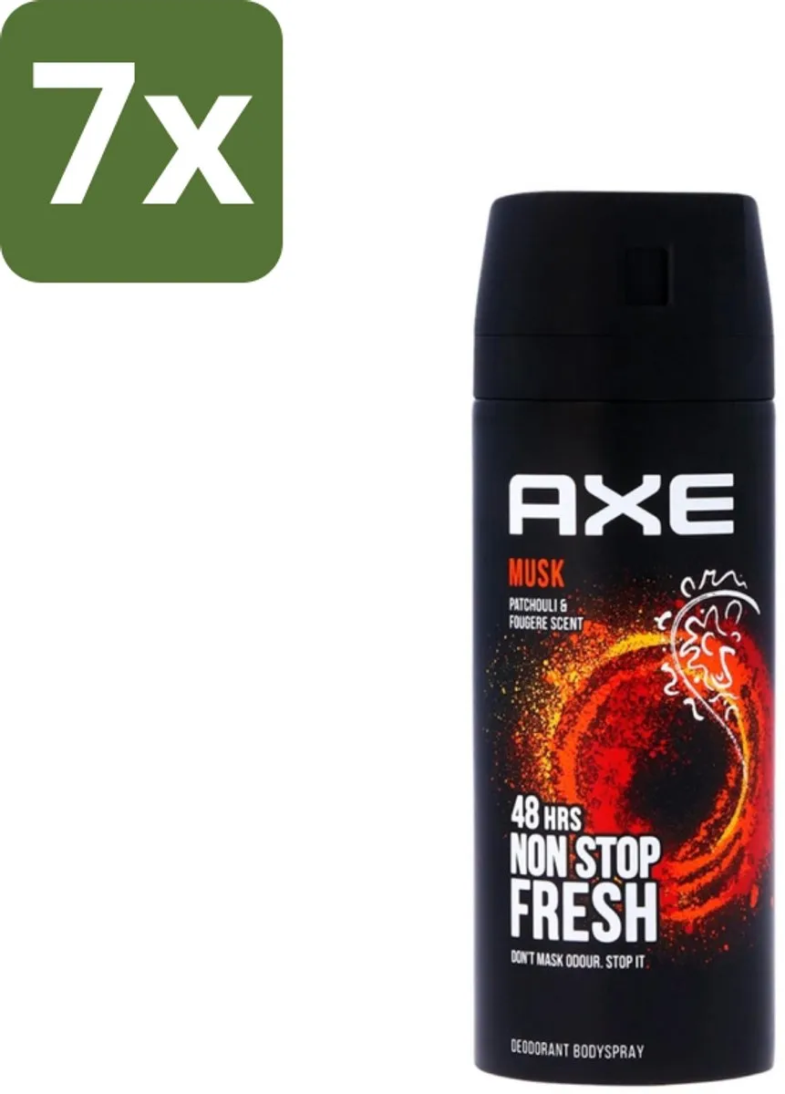 Axe Musk Patchouli & Fougere Bodyspray 150ml