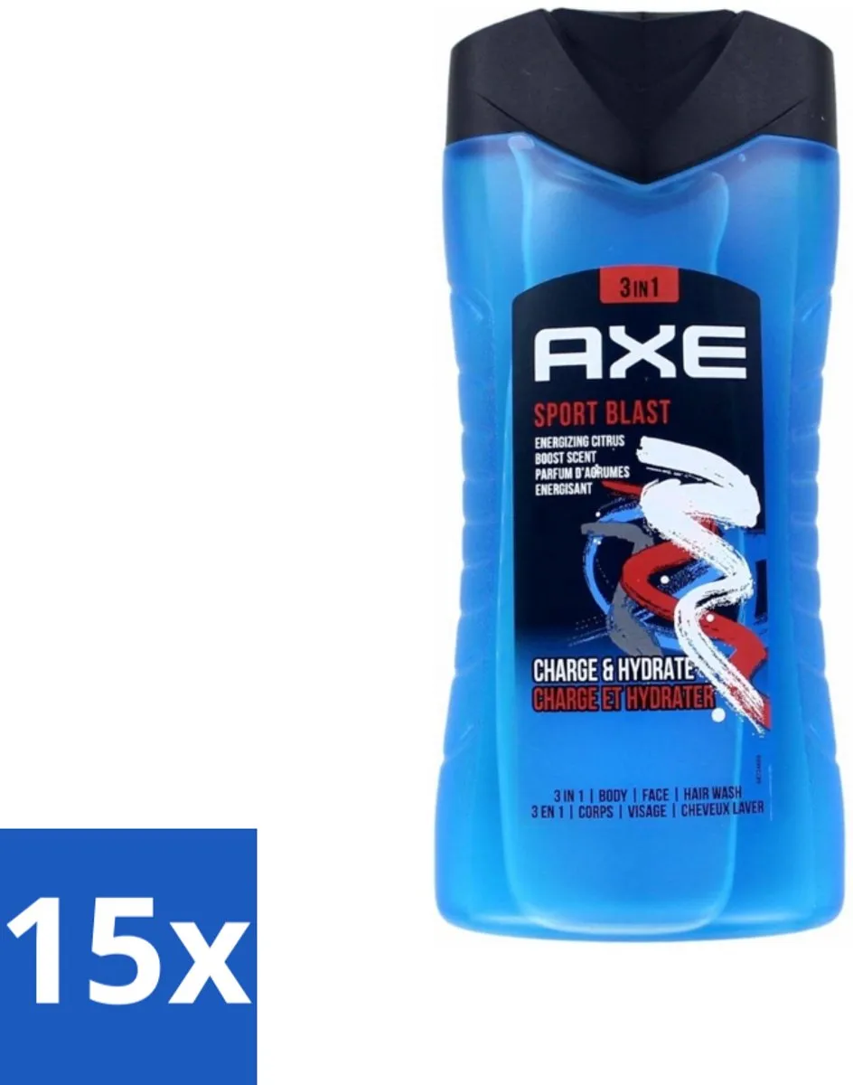Axe Sport Blast 3-in-1 Douchegel 250ml