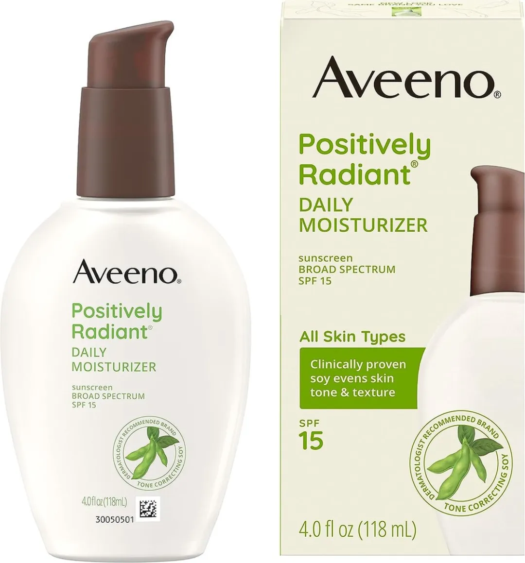 Aveeno Positively Radiant Dagcrème SPF 15