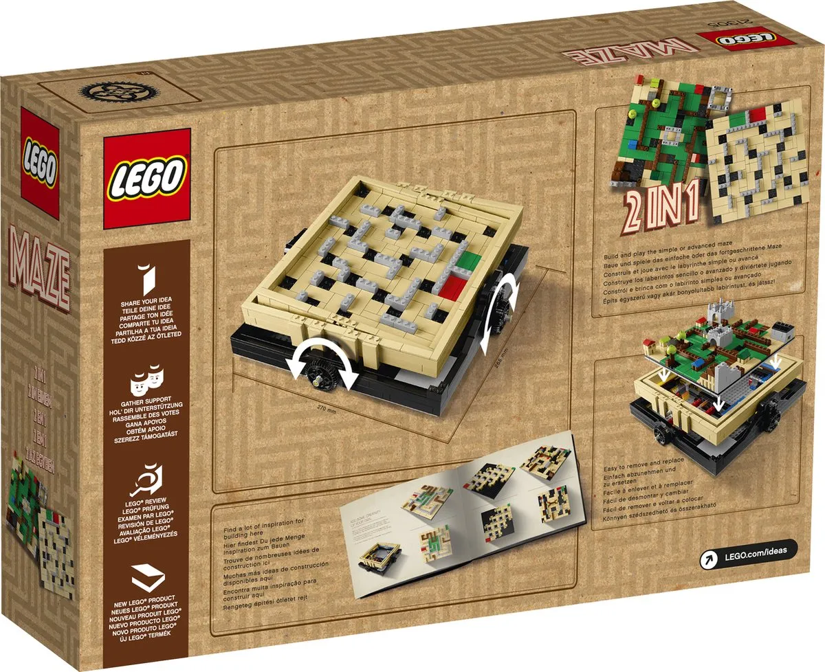 LEGO 21305 Maze - 769 Stukken - Multicolor