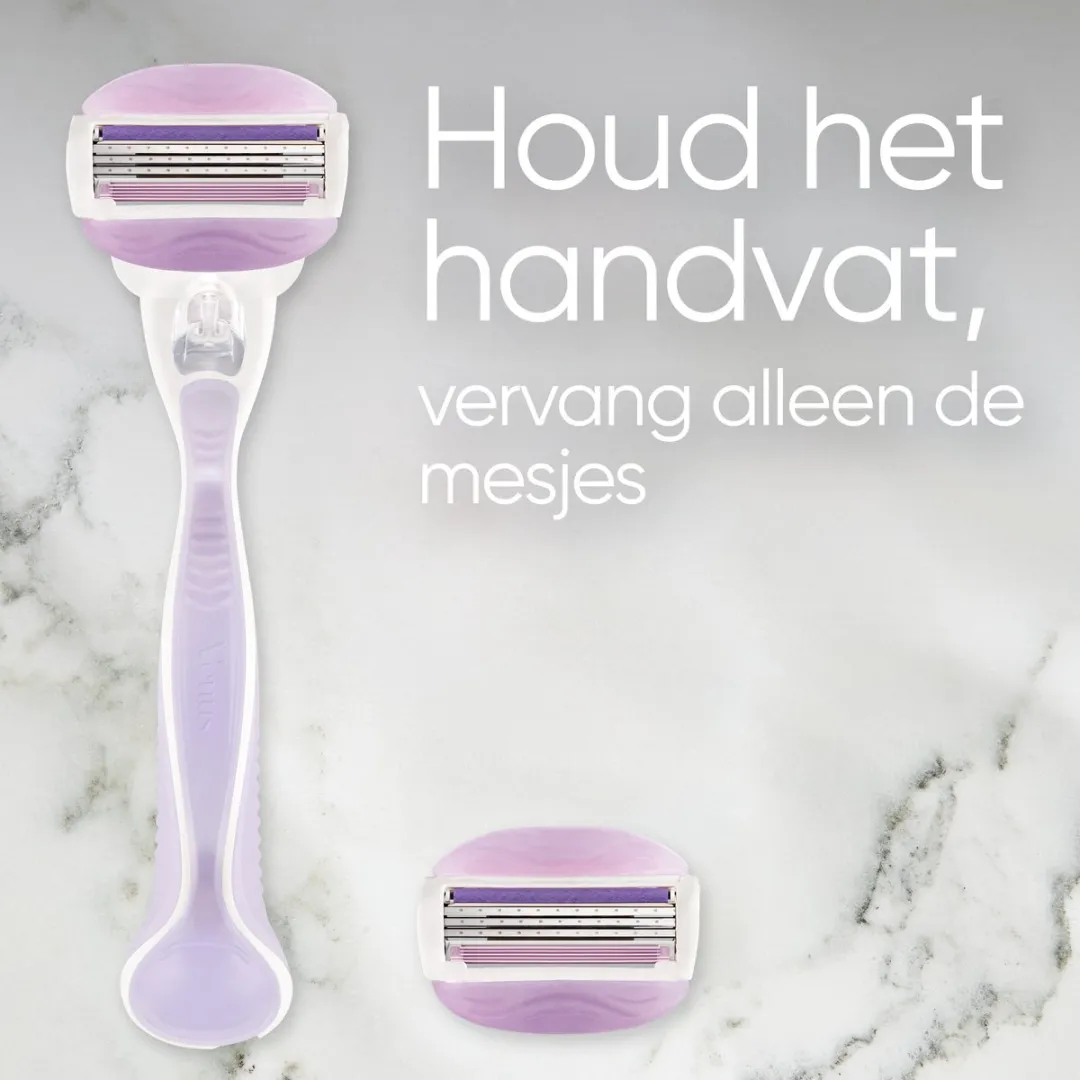 Gillette Venus Comfortglide Breeze Scheermes - 6 Stuks - Paars - afbeelding 6 van 6