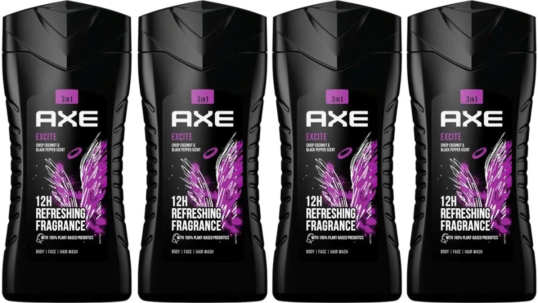Axe 3in1 Douchegel Excite 250ml