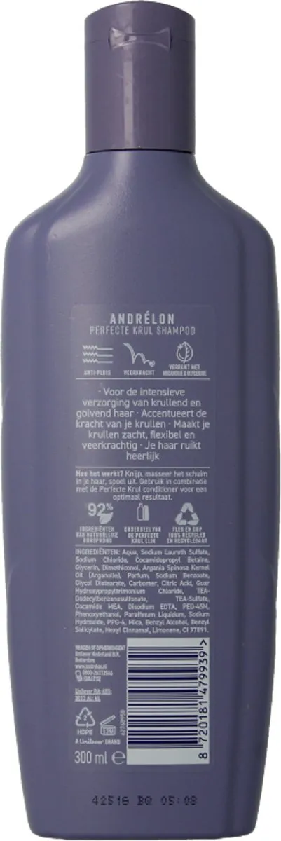 Andrélon Perfecte Krul Shampoo 300ml