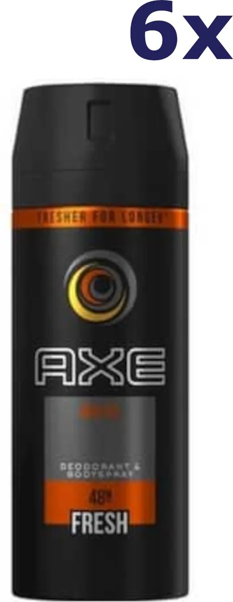Axe Deospray Musk 150ml - 6 Stuks
