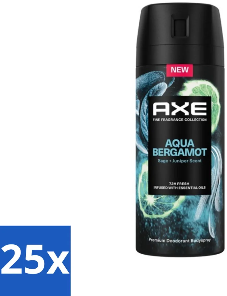Axe Deodorant Spray Aqua Bergamot