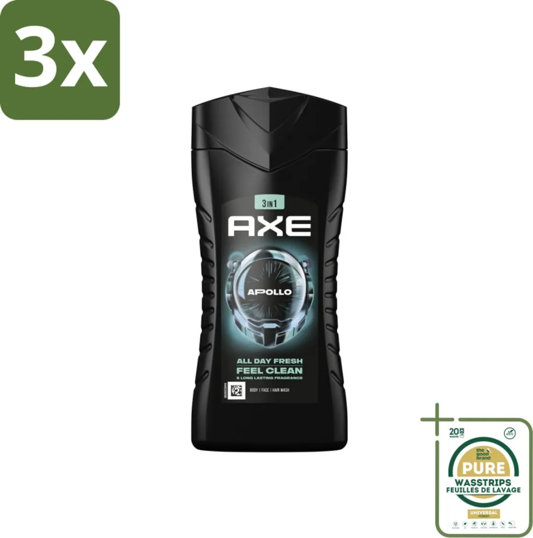 Axe 3-in-1 Douchegel Apollo 250ml