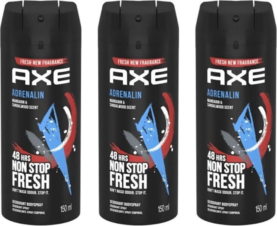Axe Adrenaline Deodorant Spray 450ml