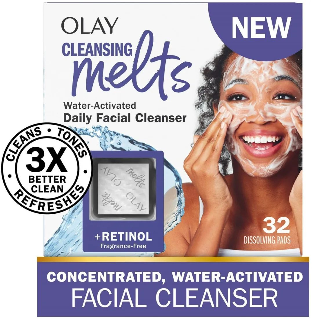 Olay Face Wash Retinol Cleansing Melts