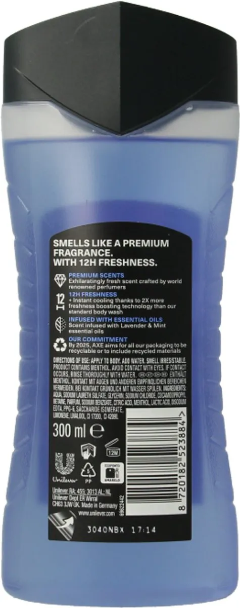 Axe Douchegel Blue Lavender 300ml