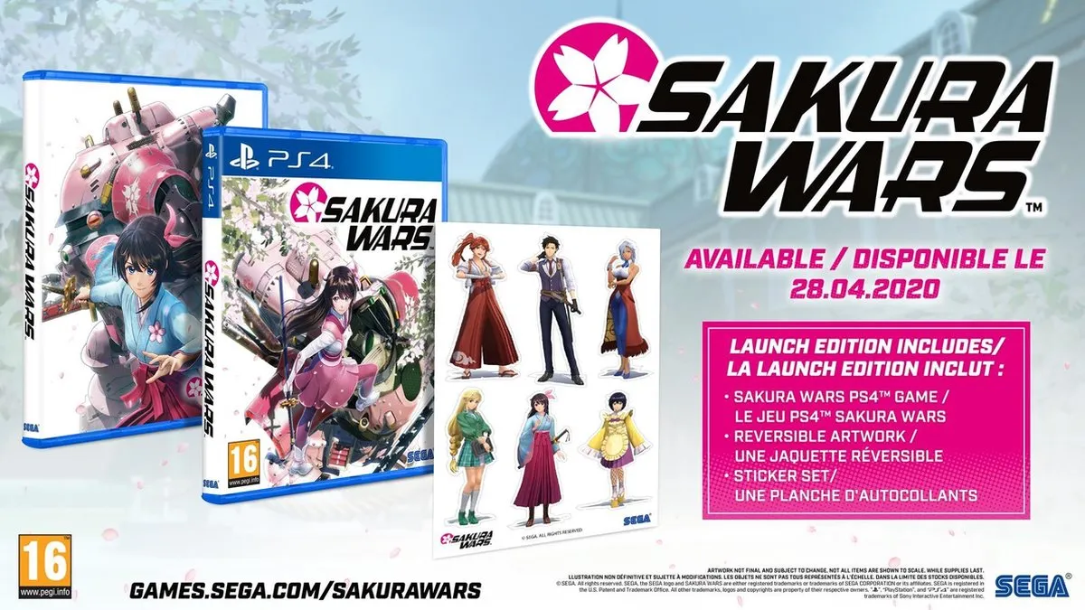 Sega Sakura Wars Day One Edition PS4